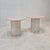 Pink Italian Marble Side Tables, 1980s, Set of 2 For Sale - Image 8 of 17