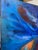 Original 18” X 18” Colorful Abstract Painting by Lil McGill For Sale In Boston - Image 6 of 12