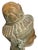 Metal Thai Bronze Buddha Head Statue Vintage Ayutthaya Style Bust Sculpture Decor For Sale - Image 7 of 18