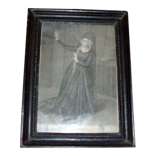 18th Century Actor Ann Brunton Merry as Callista Framed Print For Sale