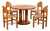 Vintage Dinning Room Set by Rainer Daumiller, 1987, Set of 5 For Sale