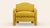 Contemporary Daffodil Velvet Elio Lounge Chair by Ceraudo For Sale - Image 3 of 7