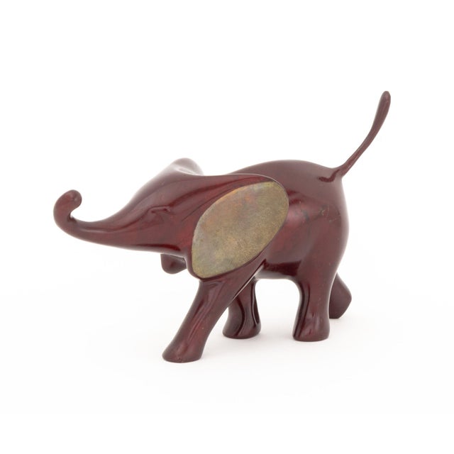 Blue Loet Vanderveen Patinated and Gilt Bronze Animal Sculptures, 2 For Sale - Image 8 of 14