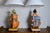 Burnt Orange Chinoiserie Table Lamps by Domenico Poloniato, 1950s a Pair For Sale - Image 8 of 14