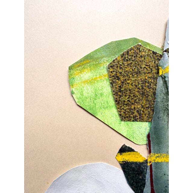 "Magic Still Exists 1" Original Mixed-Media Collage on Paper by Zac Woodiel For Sale - Image 4 of 8