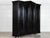 English Ebonised Ash Breakfront Linen Cupboard, 1890s For Sale - Image 3 of 16