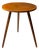 Danish Circular Teak Side Table, 1960s For Sale