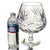 Mid-Century Modern West German Hand Cut Lead Crystal Centerpiece Snifter Vase, 9", Late 20th Century For Sale - Image 3 of 10