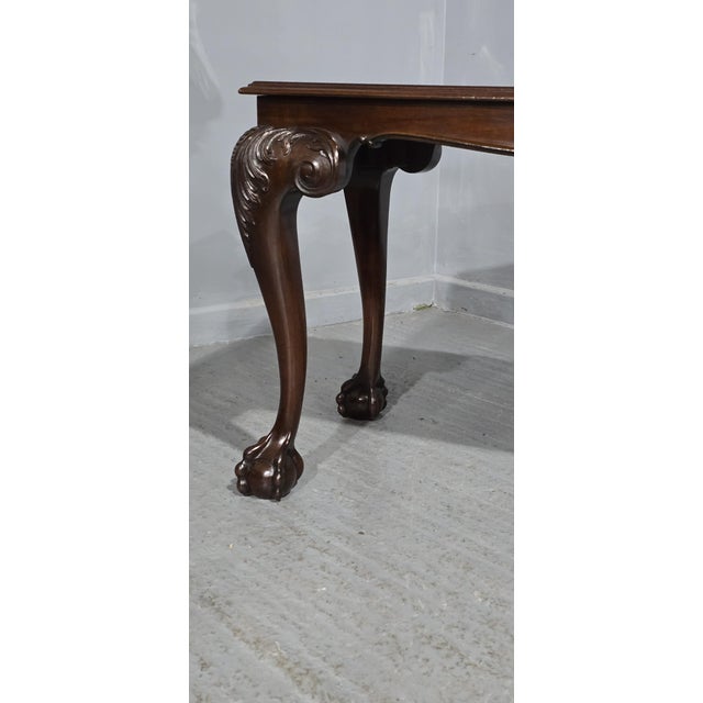 Mahogany Sofa Console, 1880s For Sale - Image 10 of 17