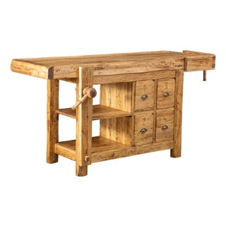 Vintage Carpenter's Table, 2010s For Sale