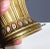 Antique Gilt Bronze Welsbach Gas Light/ Lamp Fixture/ Sconce& Oc White Bracket For Sale - Image 9 of 12