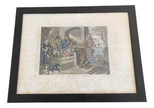 William Hogarth, Colorful Print, 1803, Paper