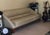Giorgetti Giorgetti by Leon Krier Aries 3-Seat Modern Cream Leather Sofa With Wood Base For Sale - Image 4 of 10