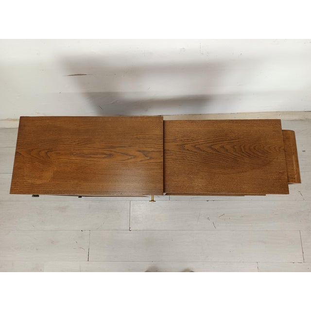 Art Deco Oak Shelving Unit, 1930s For Sale - Image 18 of 18