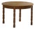 Danish Modern Round Dining Table in Oak with Extension by Henning Kjærnulf, 1960s For Sale