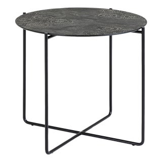 Dark Brown Geometric Isola 500 Coffee Table by Disain1971 For Sale