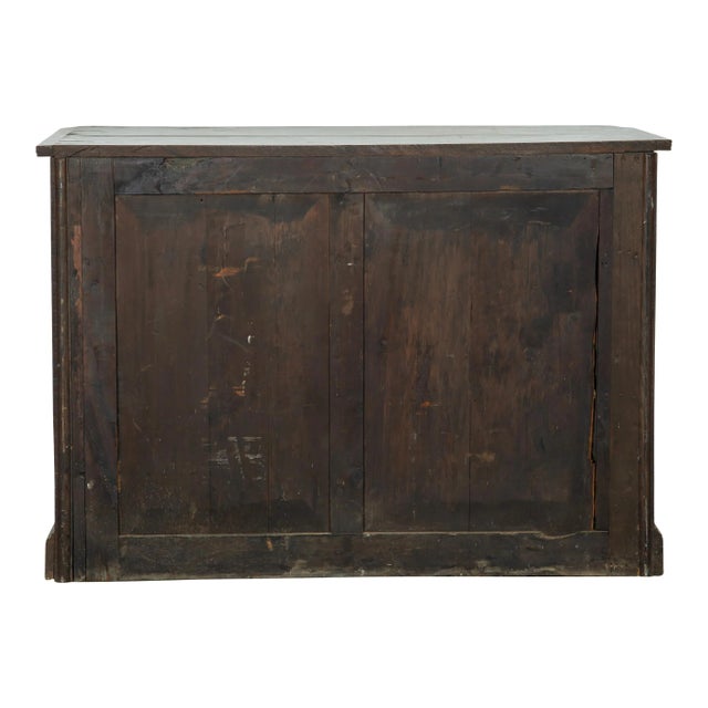 Early 20th Century Antique Georgian Wood Sideboard For Sale In Los Angeles - Image 6 of 7