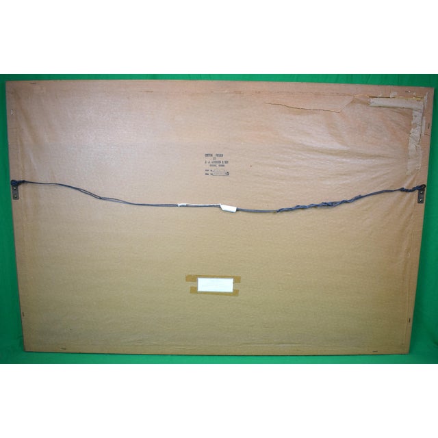 Traditional Mid 20th Century The Departing Guests Reproduction Print For Sale - Image 3 of 6