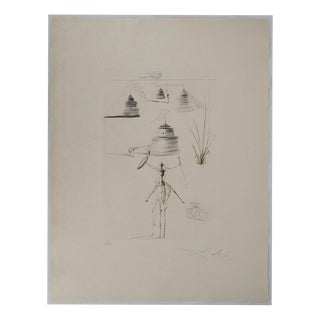 Salvador Dali, King Mark's Camp, Engraving For Sale
