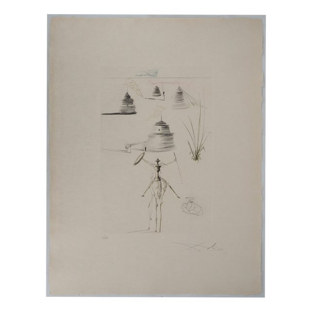 Salvador Dali, King Mark's Camp, Engraving For Sale