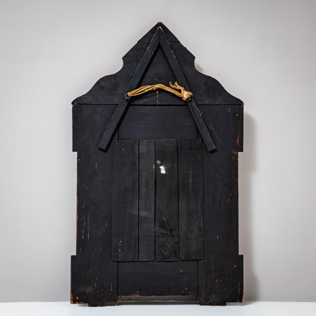 Dutch Baroque-Style Wall Mirror, 1800s For Sale - Image 4 of 10