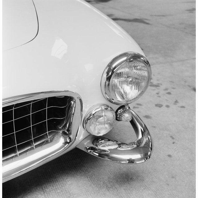 Maserati Bumper The bumper of an Italian Maserati sports car at the Paris Motor Show. Original Publication: Picture Post -...