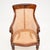 Brown Antique William IV Cane and Leather Armchair, 1830s For Sale - Image 8 of 11