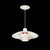 Louis Poulsen Mid-Century White & Orange Enamel Ph 4/3 Pendant Chandelier by Louis Poulsen For Sale - Image 4 of 12