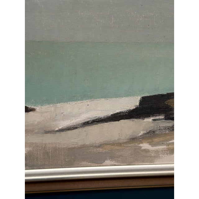 Eric Cederberg, Coastal Landscape, 1950s, Oil on Canvas, Framed For Sale - Image 15 of 18