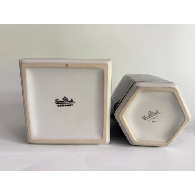 Rosenthal Scenario Metropol Milk Jug and Sugar Bowl by Barbara Brenner for Rosenthal Studio Line, Germany, 1990, Set of 2 For Sale - Image 4 of 7