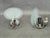Gold Art Deco Czech Frosted Glass Wall Lights, 1940s, Set of 2 For Sale - Image 8 of 11