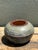 Charcoal Vintage Engraved Ceramic Vase For Sale - Image 8 of 12
