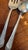 Mid-Century Modern Jubilee Silverplate, International Silver 1953, Wm Rogers MFG Co Meat Fork & Serving Spoon For Sale - Image 3 of 9