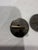 Art Deco Vintage 8k Gold / Sterling Silver Roman Bust Cuff Links, A Pair For Sale - Image 3 of 4