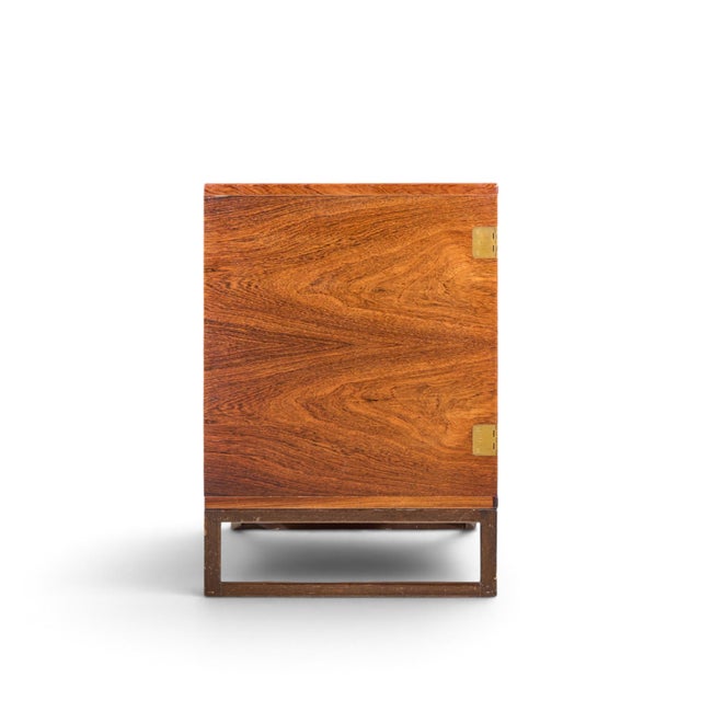 Svend Langkilde Svend Langkilde for Langkilde Møbler Mid Century Rosewood and Teak Cabinet For Sale - Image 4 of 10