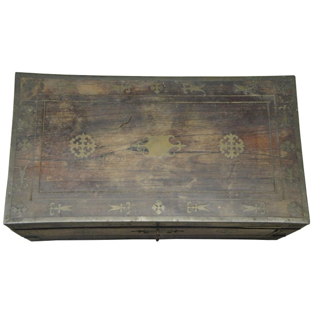 Campaign 19th Century Antique English Regency Rosewood Writing Slope Box For Sale - Image 3 of 13