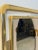 1970s Vintage Italian Brass and Lucite Wall Mirror 1970s For Sale - Image 5 of 8