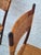 Brown Teak Dining Chairs with Patinated Cane Seats and Backs after Gio Ponti, Italy, 1950s, Set of 4 For Sale - Image 8 of 16