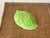Mid 20th Century Mid 20th Century Bright Green Mid-Century Leaf Tray From England For Sale - Image 5 of 13