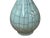 Crackle Pattern Aqua Blue Flare Slender Neck Ceramic Vase For Sale - Image 4 of 7