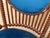 Late 19th Century 1870s Antique Attributed to George Hunzinger Barley Twist Mahogany Needlepoint Rocking Chair For Sale - Image 5 of 10