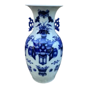 Antique Chinese Blue and White Vase