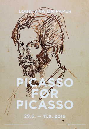 Autoportrait Poster after Pablo Picasso