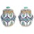 Moroccan Ceramic Glazed Covered Jars Handcrafted in Fez Morocco - A Pair For Sale - Image 13 of 13