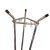 Bauhaus Coat Rack attributed to Tubax, 1960s For Sale - Image 5 of 6