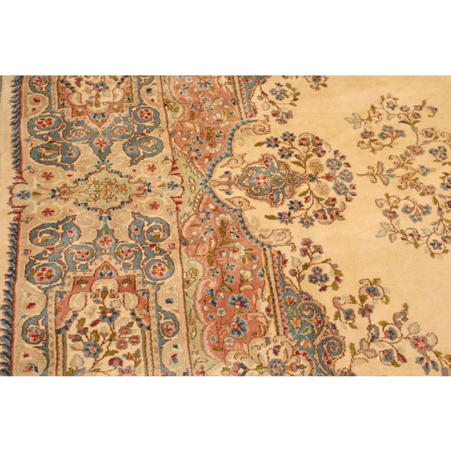 Textile Kirmin Pattern Large Hand Tied 11' x 18' Fringed Area Rug For Sale - Image 7 of 18