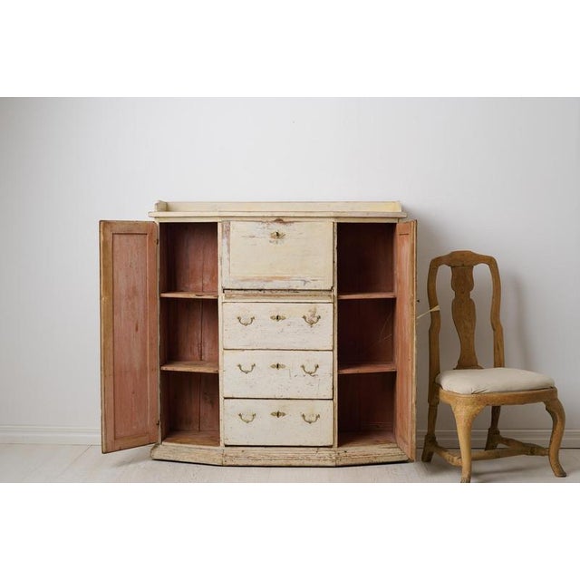 Antique Swedish Sideboard with Desk For Sale - Image 5 of 14