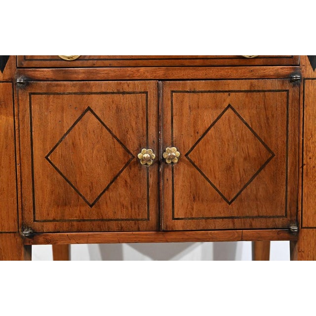 Small 19th Century Louis XVI Walnut Directory For Sale - Image 13 of 18