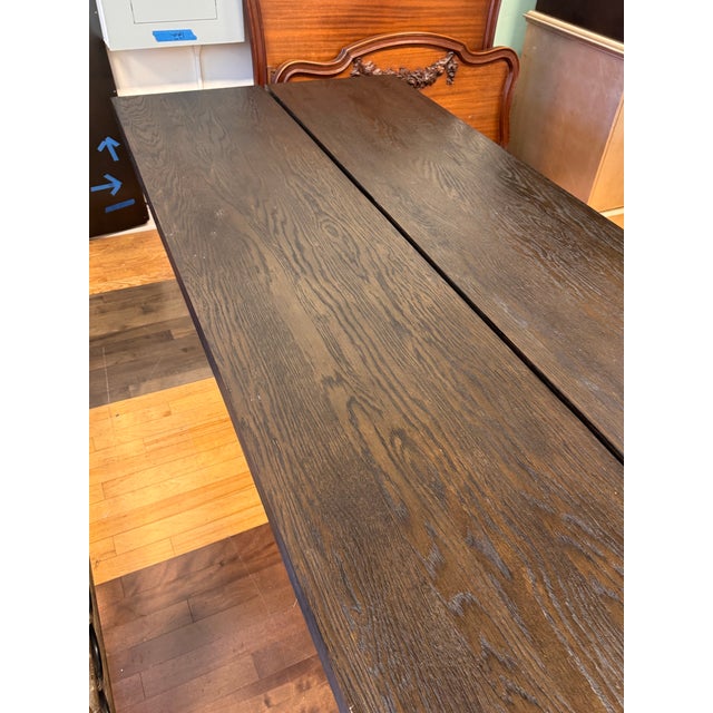 2010s Thomas Bina & Ed Robinson for Restoration Hardware Channel Rectangular Dining Table For Sale - Image 5 of 12