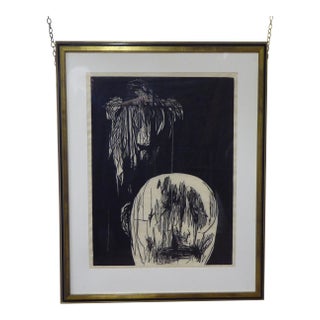 Leonard Baskin Lithograph Print For Sale